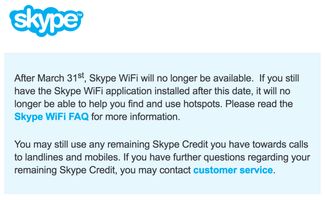 skype关闭付费,免费通话时代来临