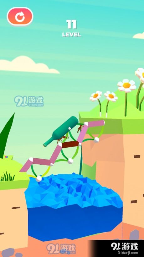 白板过桥 