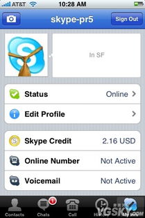 skype设置页面,个性化设置与功能详解